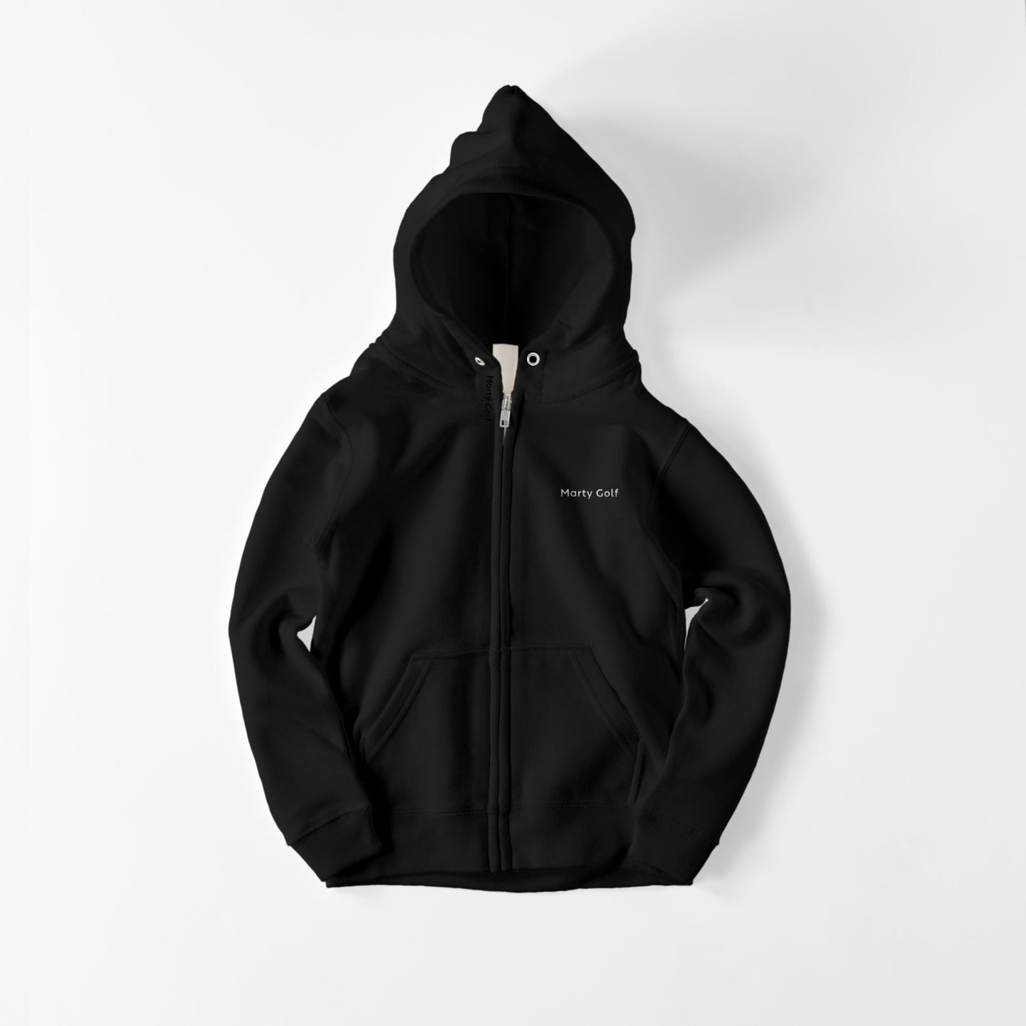 ニパパキッズパーカー black image