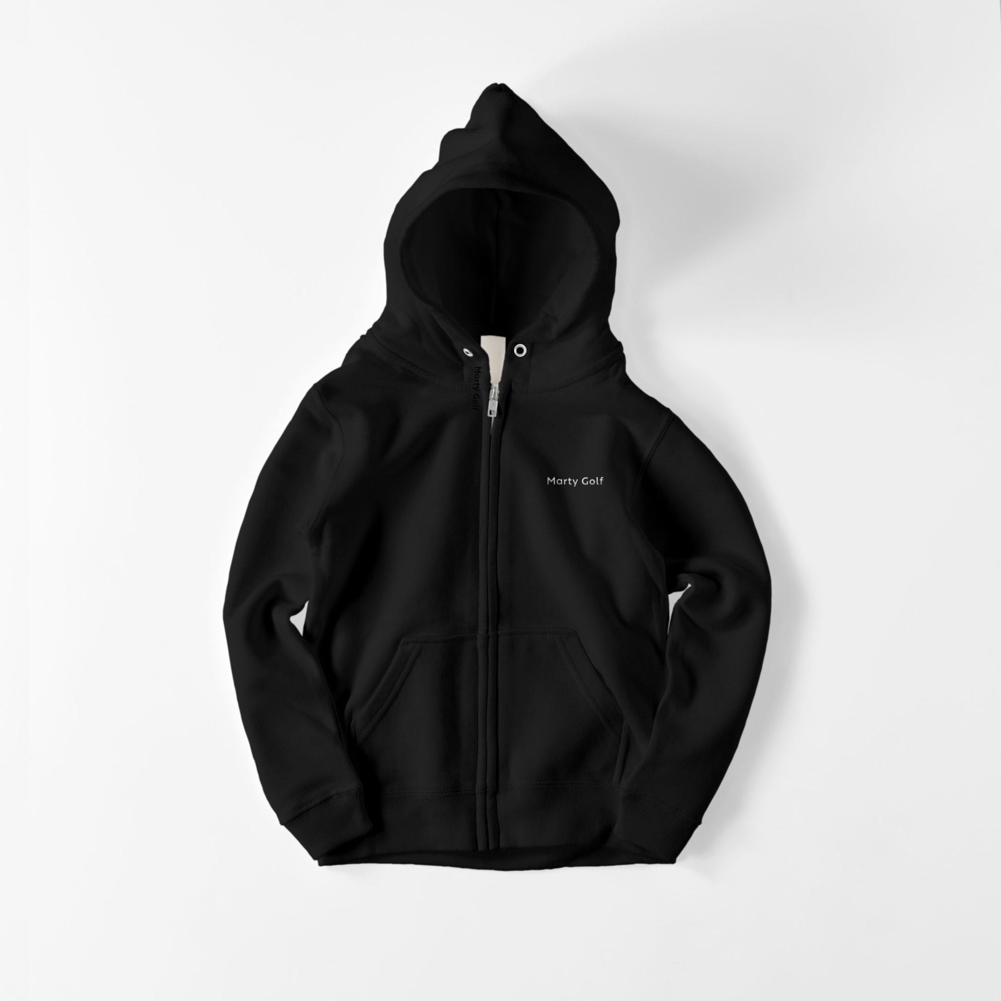 ニパパキッズパーカー black image