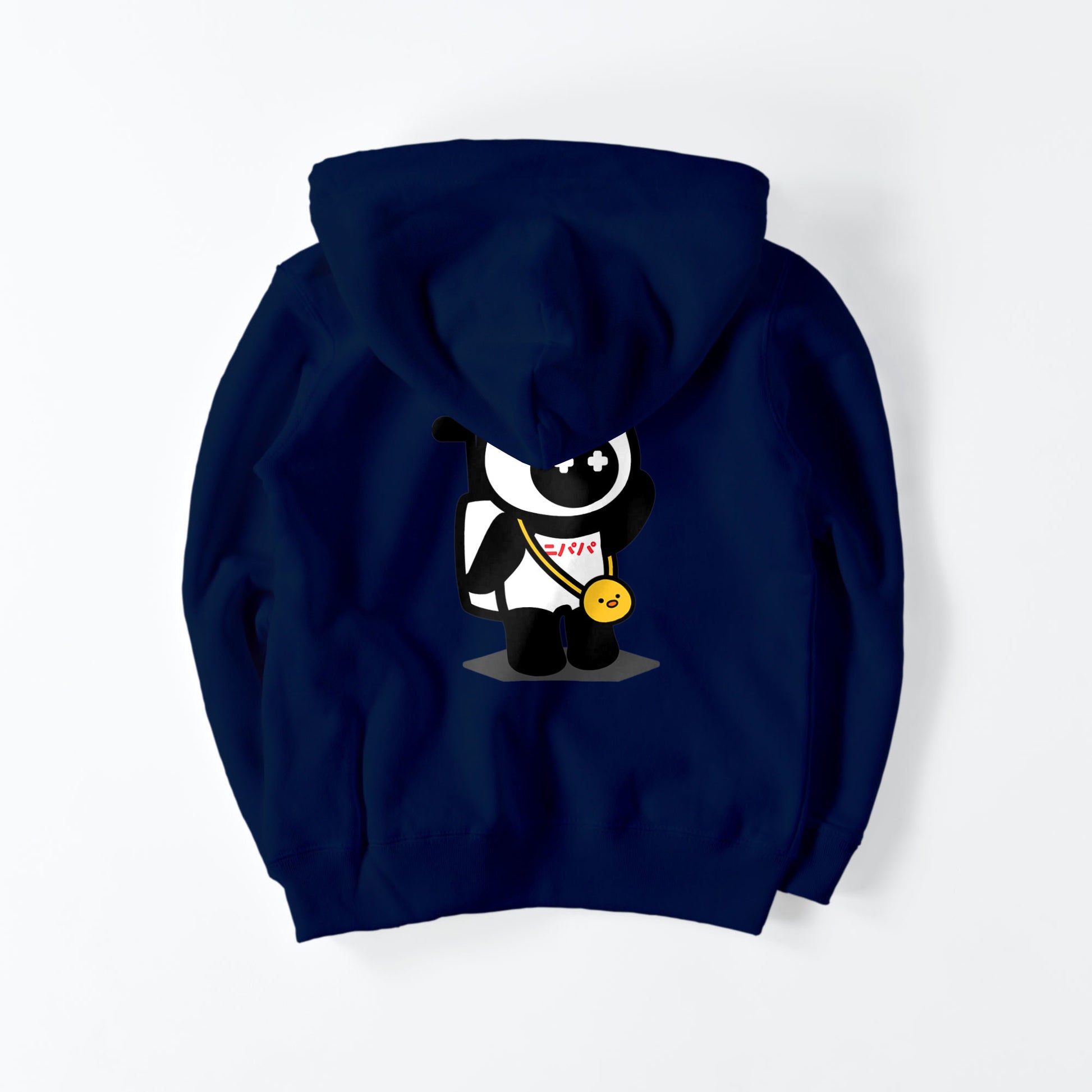 ニパパキッズパーカー navy image