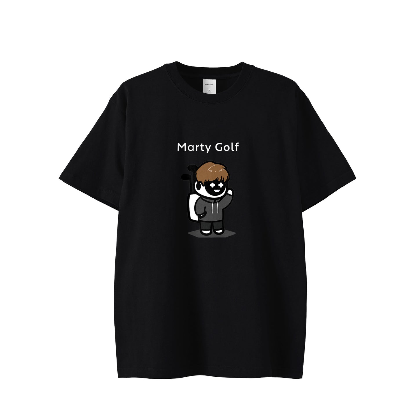 鹿又くんT black image