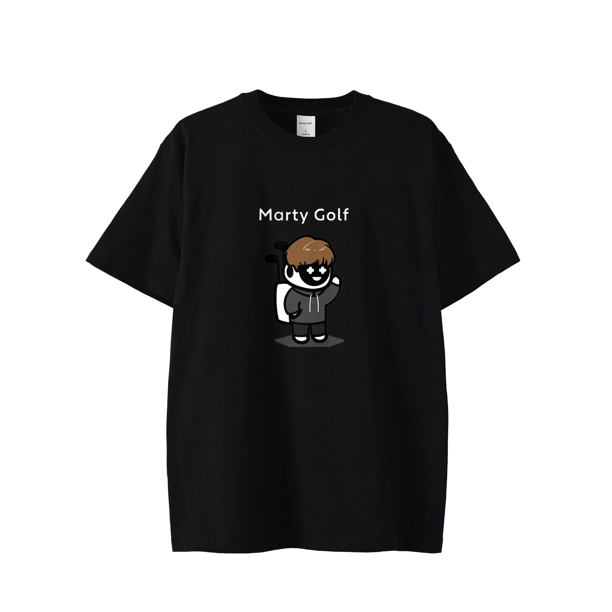 鹿又くんT black image