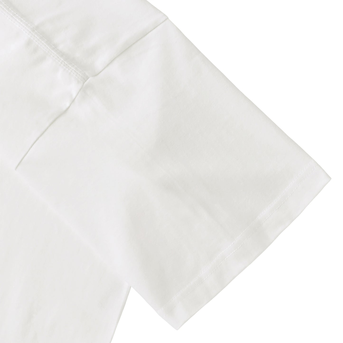鹿又くんT white image