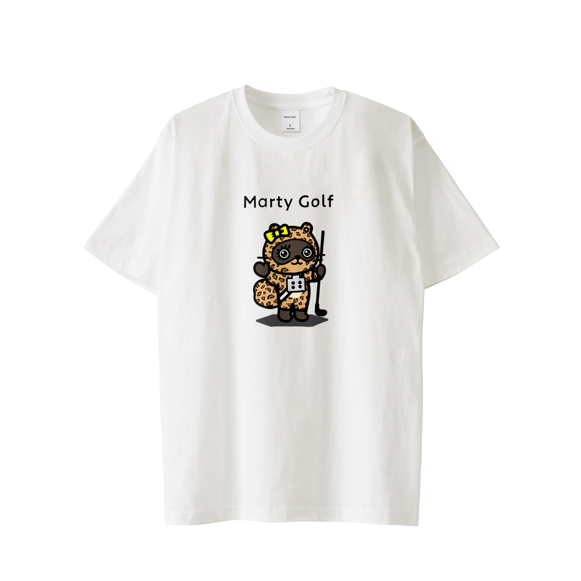 ギャルちんまるT white image