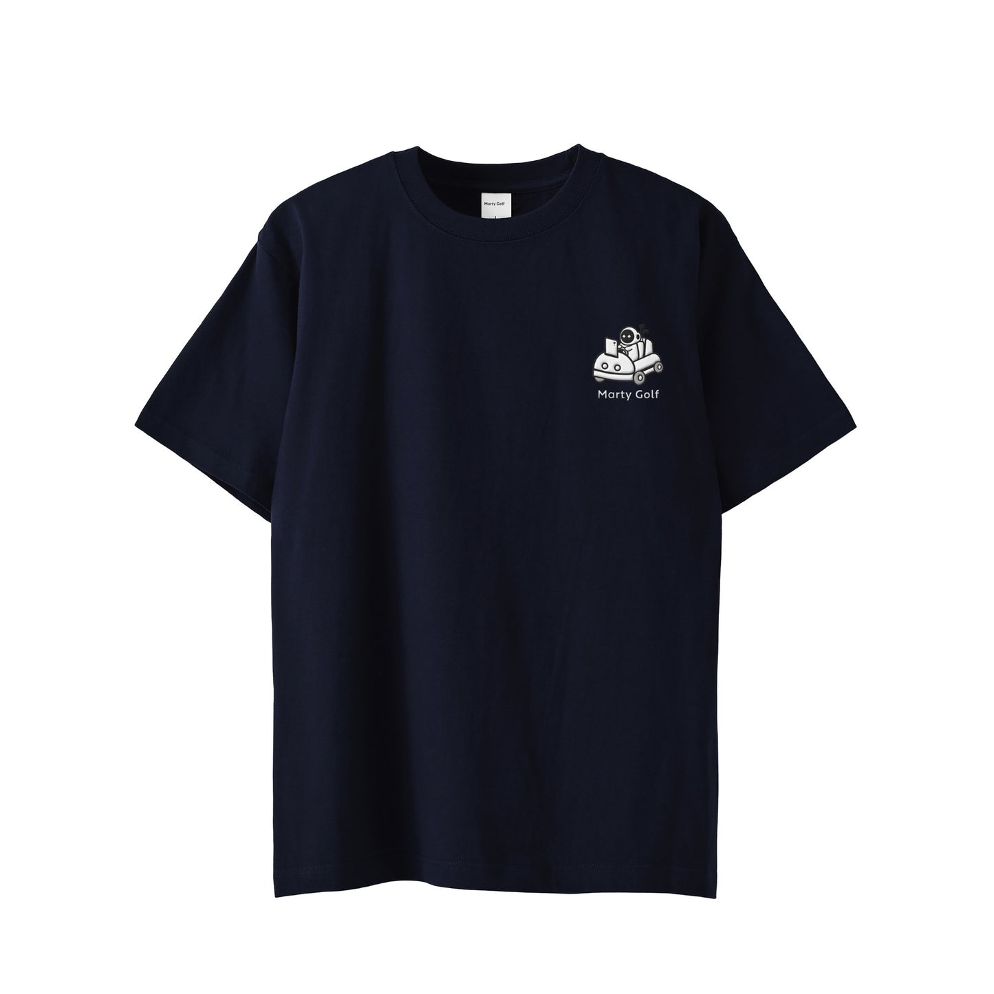 ゴルまるワンポイントT navy image