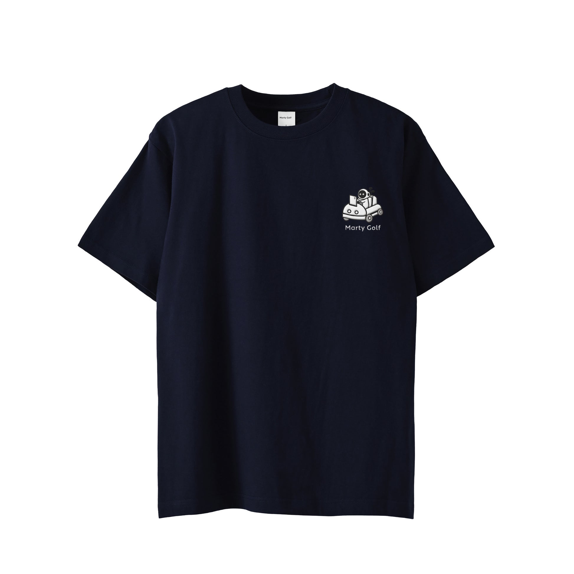 ゴルまるワンポイントT navy image