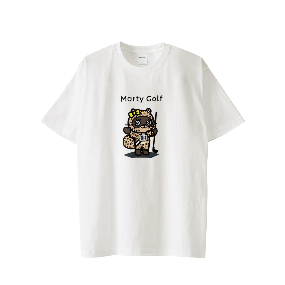 ギャルちんまるT white image