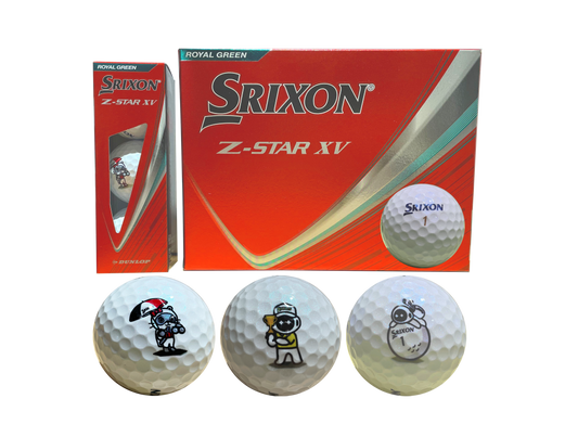 SRIXON Z-STAR XV × Marty Golfコラボ Ball 1スリーブ