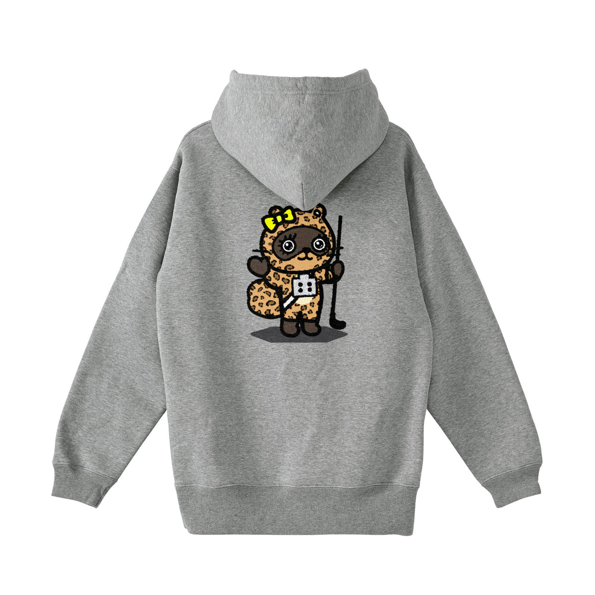 ギャルちんまる裏起毛パーカー gray image