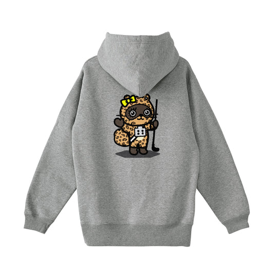 ギャルちんまる裏起毛パーカー gray image
