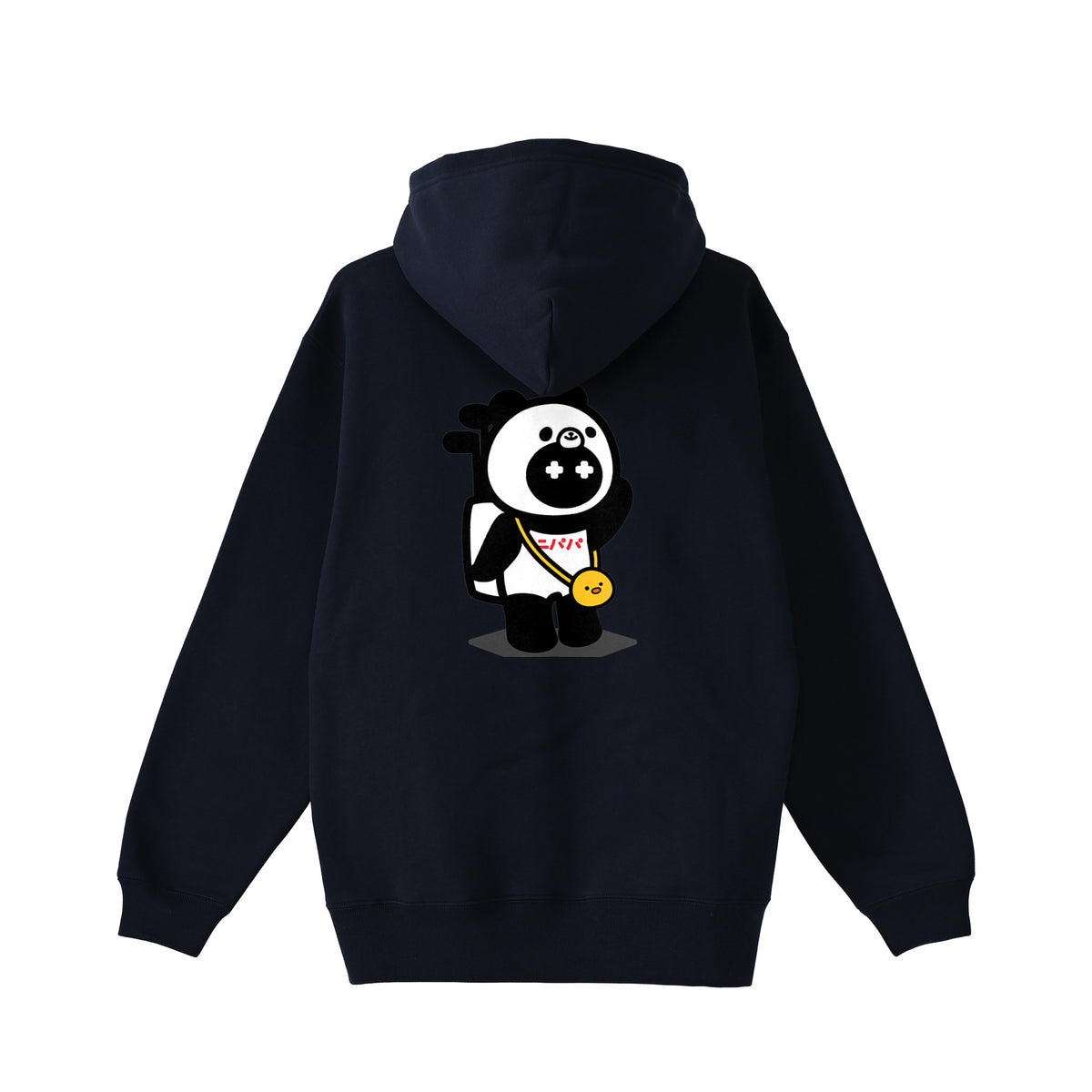 ニパパ裏起毛パーカー navy image