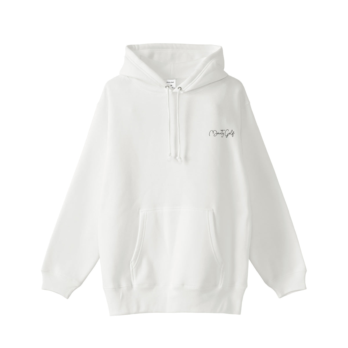 ニパパ裏起毛パーカー white image
