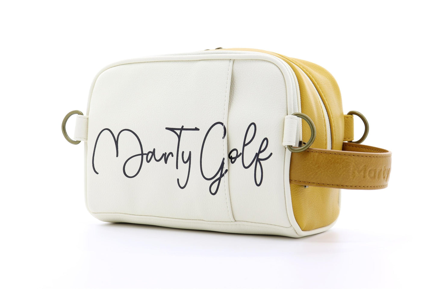Marty Cart Bag (Yellow × Ivory)