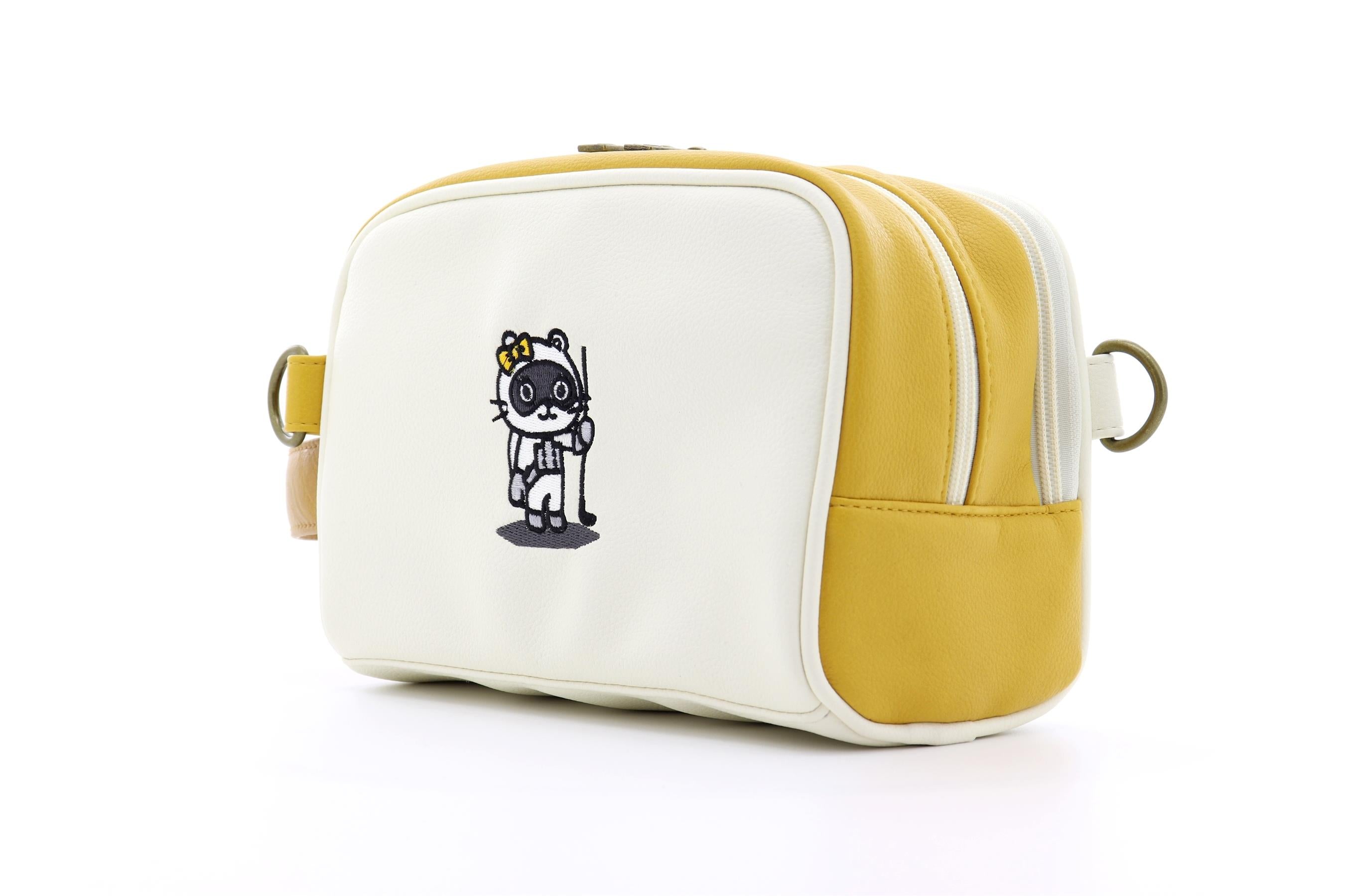 Marty Cart Bag (Yellow × Ivory) – Marty Golf