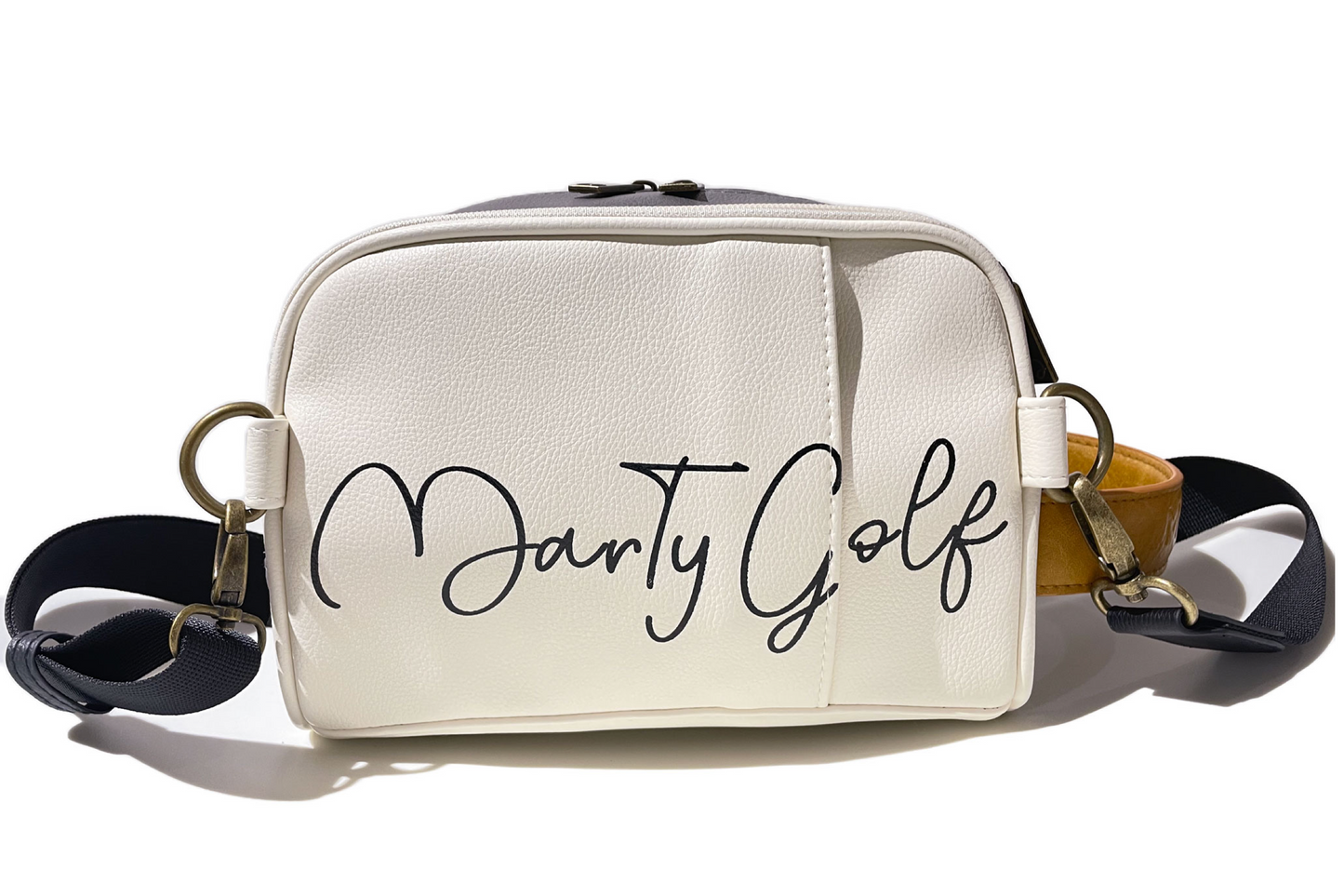 Marty Cart Bag (Gray × Ivory)